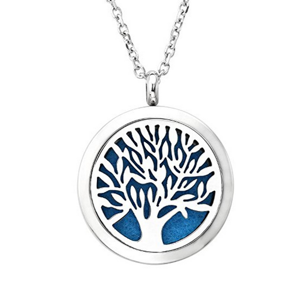 aromatherapy oil diffuser magnetic locket pendant with 45cm chain necklace for women pads and great hypoallergenic property, Silver
aromatherapy oil diffuser magnetic locket pendant with 45cm chain necklace for women pads and great hypoallergenic property, Silver