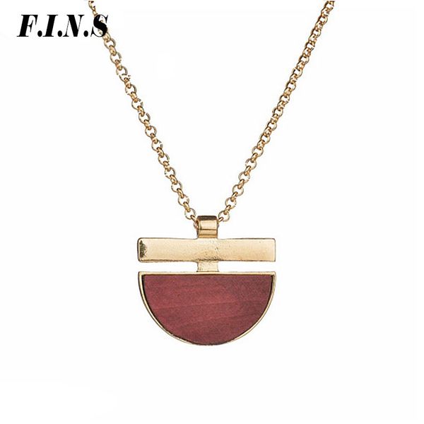 f.i.n.s geometric wooden necklace gold color chain necklaces pendants simple wood necklace women long vintage jewelry bijoux, Silver
f.i.n.s geometric wooden necklace gold color chain necklaces pendants simple wood necklace women long vintage jewelry bijoux, Silver
