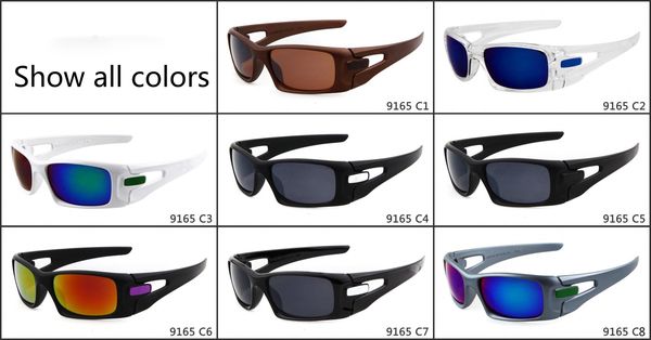Model 9165 Brand Designer Sunglasses Men and Women Outdoor Sport Dazzle Color Square Glasses Eyewear Cool Sun Glass 8 Colors
Model 9165 Brand Designer Sunglasses Men and Women Outdoor Sport Dazzle Color Square Glasses Eyewear Cool Sun Glass 8 Colors