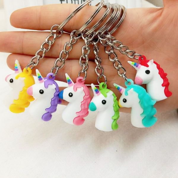 cartoon soft pvc unicorn keychain rubber 3d anime cute animal horse key chain key ring kids toy pendant holder trinket gift, Silver
cartoon soft pvc unicorn keychain rubber 3d anime cute animal horse key chain key ring kids toy pendant holder trinket gift, Silver