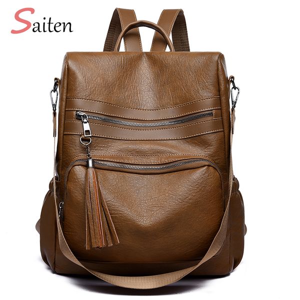 new fashion ladies backpack female pu leather spinning multi-function university bag tassel backpack bolso de mujer
new fashion ladies backpack female pu leather spinning multi-function university bag tassel backpack bolso de mujer