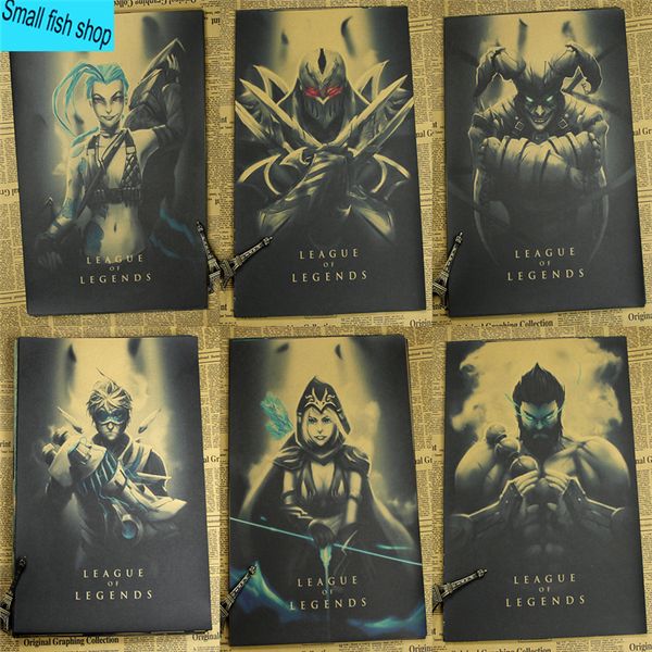 league of legends c gather home furnishing decoration kraft game poster drawing core wall stickers
league of legends c gather home furnishing decoration kraft game poster drawing core wall stickers