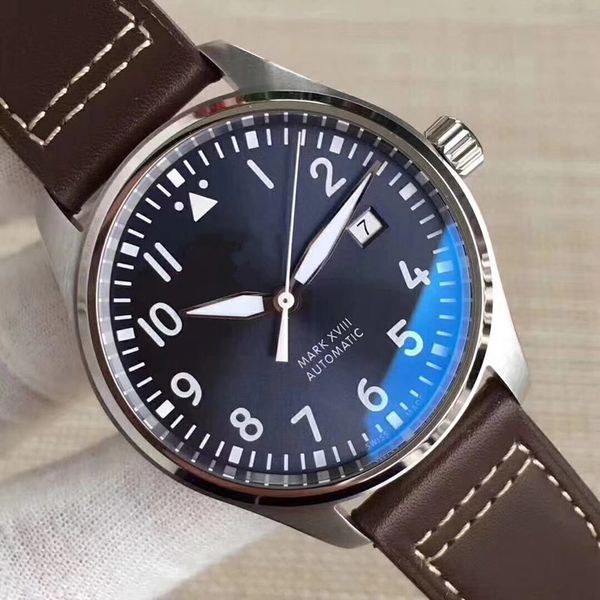 2018 Wholesale and Retail Fashion Luxury Men's Watch 2813 Core Super Night Light Pointer Calendar waterproof 60m Classic Simple Pilot Series
2018 Wholesale and Retail Fashion Luxury Men's Watch 2813 Core Super Night Light Pointer Calendar waterproof 60m Classic Simple Pilot Series