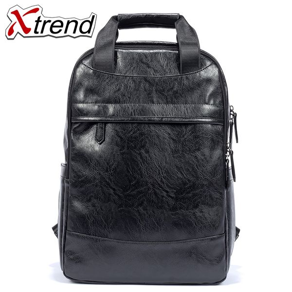 xtrend men backpack15.6 inches lapbackpacks pu leather backpack computer bag large capacity women&men bag waterproof
xtrend men backpack15.6 inches lapbackpacks pu leather backpack computer bag large capacity women&men bag waterproof