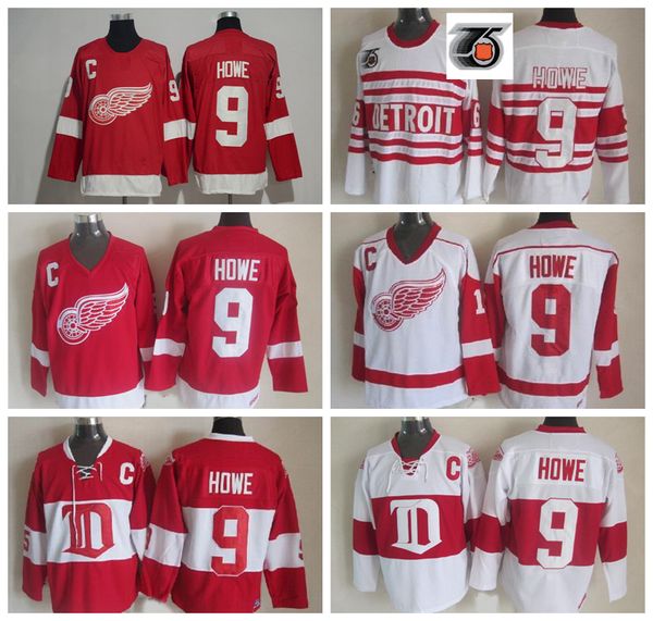 vintage detroit red wings gordie howe hockey jersey mens classic #9 gordie howe stitched shirts 75th anniversary patch c patch, Black;red
vintage detroit red wings gordie howe hockey jersey mens classic #9 gordie howe stitched shirts 75th anniversary patch c patch, Black;red