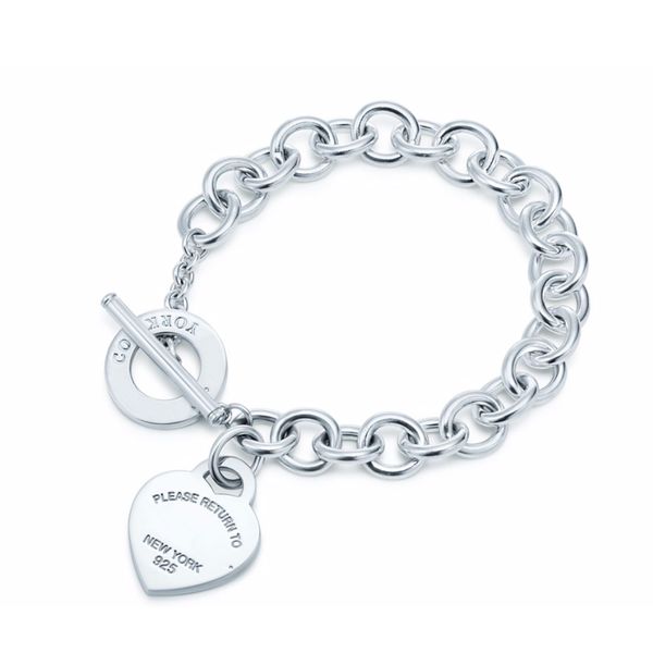Never fade Luxury Silver Heart Pendant Bracelet Fashion Women Gold Chain Bracelet Women's Wedding Jewelry Gift Free shipping
Never fade Luxury Silver Heart Pendant Bracelet Fashion Women Gold Chain Bracelet Women's Wedding Jewelry Gift Free shipping