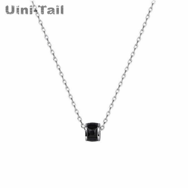 uini-tail new 925 sterling silver small cylindrical necklace black cylindrical mini pendant round bean simple necklace gn437
uini-tail new 925 sterling silver small cylindrical necklace black cylindrical mini pendant round bean simple necklace gn437