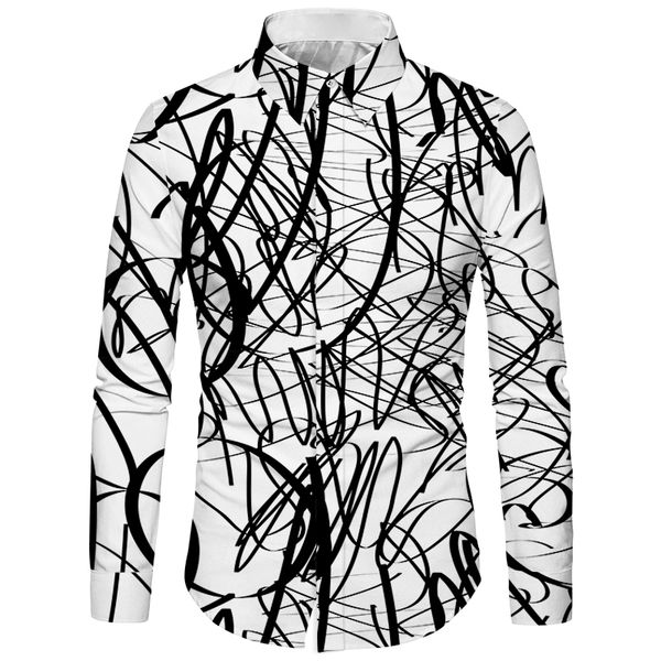 cloudstyle brand clothing 2020 new mens shirt casual slim fit shirts 3d regular black white silk printing refreshing camisas man, White;black
cloudstyle brand clothing 2020 new mens shirt casual slim fit shirts 3d regular black white silk printing refreshing camisas man, White;black