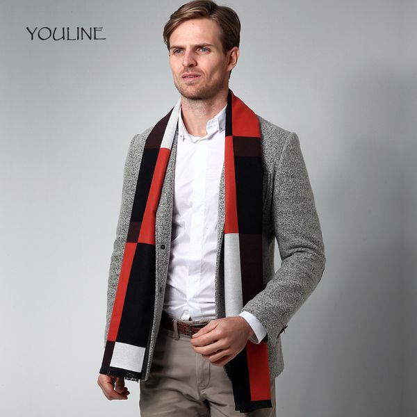 youline men scarf autumn winter soft plaid scarf men's imitation cashmere brand business casual scarfs s17204, Blue;gray
youline men scarf autumn winter soft plaid scarf men's imitation cashmere brand business casual scarfs s17204, Blue;gray