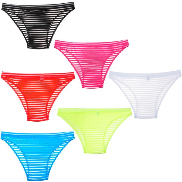6pcs/lot fashion striped bikini men's briefs underwear shorts see-through mesh male underpants elastic stretch, Black;white
6pcs/lot fashion striped bikini men's briefs underwear shorts see-through mesh male underpants elastic stretch, Black;white