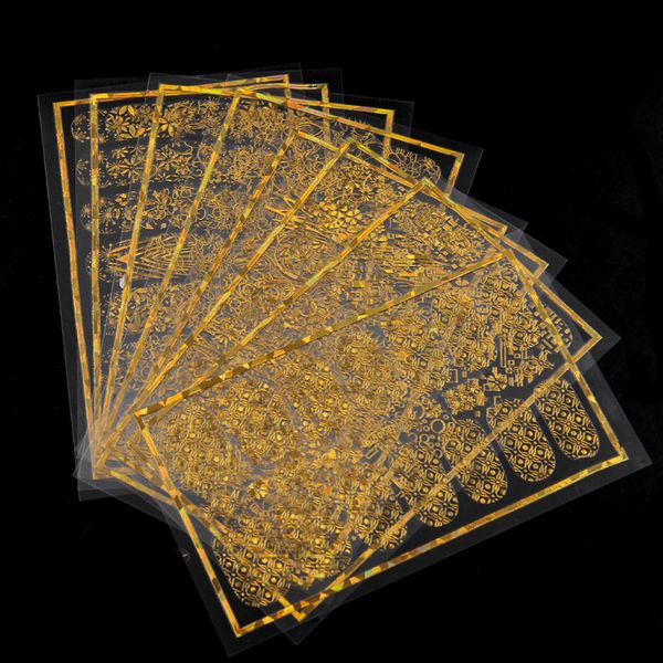 new 8 sheets 3d stickers nail art full cover wraps floral design nails decals manicure fashion diy accessories decoration, Black
new 8 sheets 3d stickers nail art full cover wraps floral design nails decals manicure fashion diy accessories decoration, Black