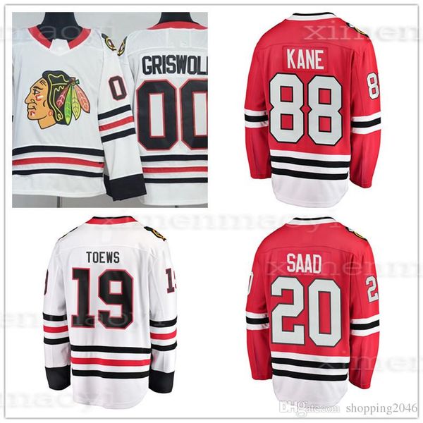 88 Patrick Kane 19 Jonathan Toews 20 Brandon Saad 00 Clark Griswold 2018 New Men's Chicago Blackhawks hockey Jersey Stitched patches lo
88 Patrick Kane 19 Jonathan Toews 20 Brandon Saad 00 Clark Griswold 2018 New Men's Chicago Blackhawks hockey Jersey Stitched patches lo