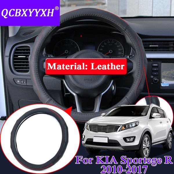 qcbxyyxh car styling for kia k2 kx cross k3 forte sportager 2012-2017 steering wheel covers leather steering-wheel cover interior accessory
qcbxyyxh car styling for kia k2 kx cross k3 forte sportager 2012-2017 steering wheel covers leather steering-wheel cover interior accessory