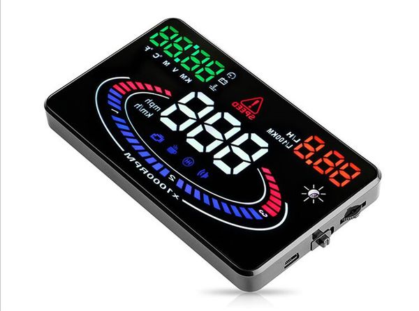 high performance car hud projector head up display obd2 hud screen overspeed warning high water temp engine fault low voltage alarm
high performance car hud projector head up display obd2 hud screen overspeed warning high water temp engine fault low voltage alarm