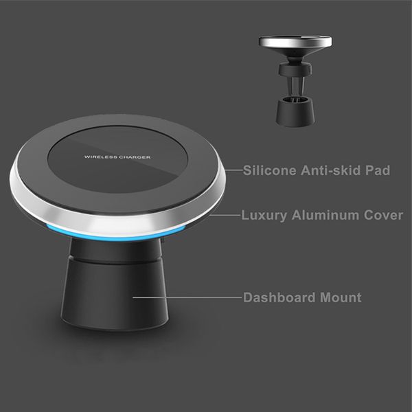 10w wireless car charger fast and portable chargers ce rohs certification car holder for iphone x 8 with retail packages dhl shipping 
10w wireless car charger fast and portable chargers ce rohs certification car holder for iphone x 8 with retail packages dhl shipping