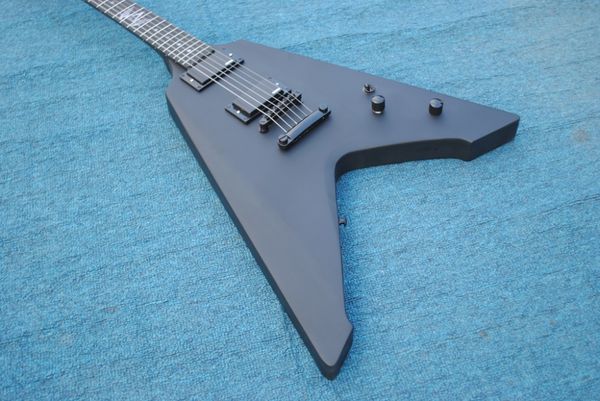 promotion heavy metallic james hetfield vulture matte black flying v electric guitar satin finished, active emg pickups 9v battery box
promotion heavy metallic james hetfield vulture matte black flying v electric guitar satin finished, active emg pickups 9v battery box