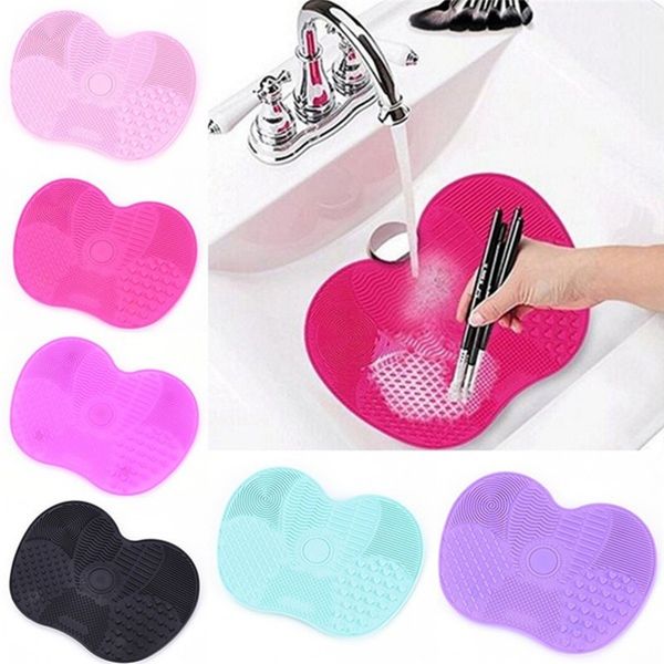 makeup brush cleaner silicone mat make up washing brushes cosmetic gel board cleaning pad cleaner scrubber tools
makeup brush cleaner silicone mat make up washing brushes cosmetic gel board cleaning pad cleaner scrubber tools