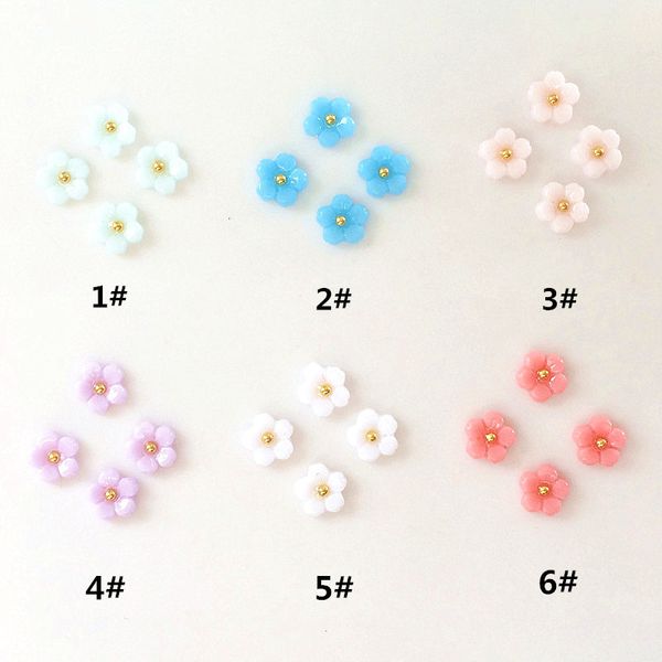 10pcs/pack candy color resin five flowers metal alloy nail art decorations nail charms/decos, Silver;gold
10pcs/pack candy color resin five flowers metal alloy nail art decorations nail charms/decos, Silver;gold