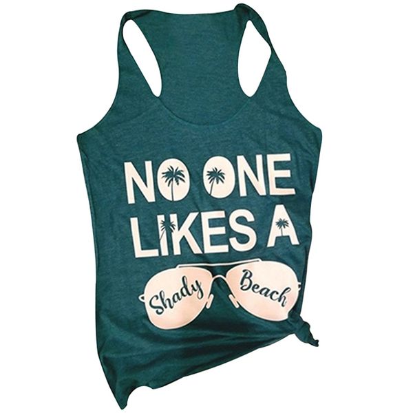 no one likes a shady beach lettering print graphic vest o neck 2018 fashion loose coconut tree prine summer tank, White
no one likes a shady beach lettering print graphic vest o neck 2018 fashion loose coconut tree prine summer tank, White