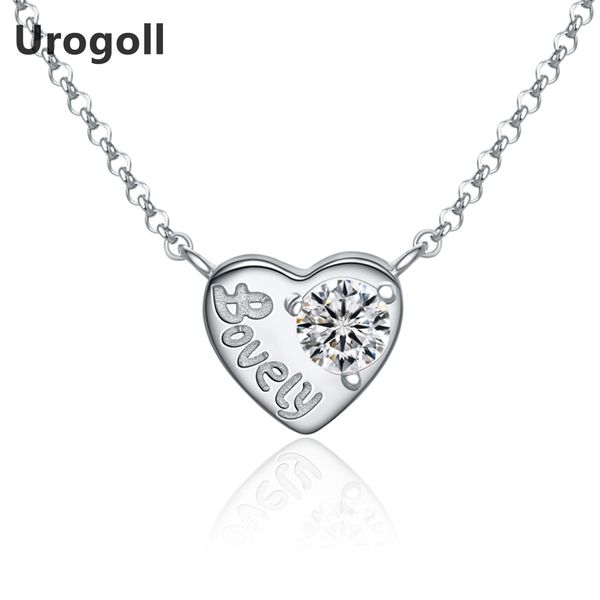 classic fine jewelry 925 sterling silver necklaces for women romantic heart pendant necklace with sparkly zirconia woman jewelry
classic fine jewelry 925 sterling silver necklaces for women romantic heart pendant necklace with sparkly zirconia woman jewelry