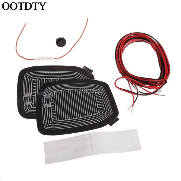 1set universal quick warm 12v car side mirror glass heater heated defogger pad mat drop shipping
1set universal quick warm 12v car side mirror glass heater heated defogger pad mat drop shipping