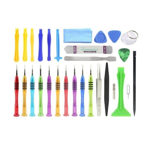 29 in 1 cell phone spudger pry opening repair tools screwdriver set kit for most mobile phones repair jf-8156
29 in 1 cell phone spudger pry opening repair tools screwdriver set kit for most mobile phones repair jf-8156