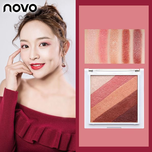 novo rainbow 5 color eyeshadow palette shimmer eye shadow makeup long lasting beauty cosmetics matte eyeshadow pigment make up
novo rainbow 5 color eyeshadow palette shimmer eye shadow makeup long lasting beauty cosmetics matte eyeshadow pigment make up