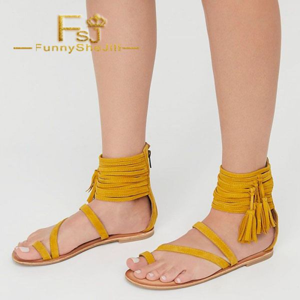 mustard open toe gladiator comfortable flats tassels sandals anniversary attractive generous incomparable noble elegant fsj, Black
mustard open toe gladiator comfortable flats tassels sandals anniversary attractive generous incomparable noble elegant fsj, Black