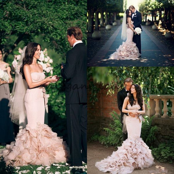 blush pink corset wedding dresses 2018 full length cascading ruffles bow organza bridal dresses romantic custom made wedding gowns, White
blush pink corset wedding dresses 2018 full length cascading ruffles bow organza bridal dresses romantic custom made wedding gowns, White