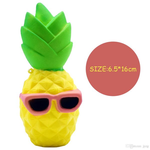 squishy 16cm cute pineapple squishy sunglasses decompression jumbo scented simulation squishies decoration kids toy glasses squeeze gift110
squishy 16cm cute pineapple squishy sunglasses decompression jumbo scented simulation squishies decoration kids toy glasses squeeze gift110