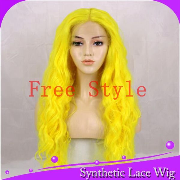 mhazel 26in loose curly synthetic glueless front lace wig yellow hair color for african americans middle part, Black
mhazel 26in loose curly synthetic glueless front lace wig yellow hair color for african americans middle part, Black