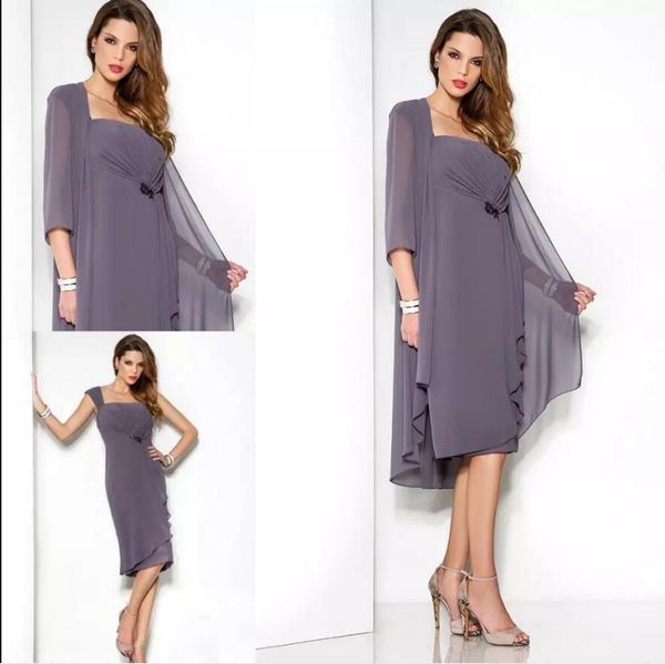 2018 grey new mother of the bride groom formal gown evening dresses spaghetti straps half sleeves with jacket sheath lace ankle length, Black;red
2018 grey new mother of the bride groom formal gown evening dresses spaghetti straps half sleeves with jacket sheath lace ankle length, Black;red