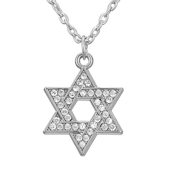 dawapara hexgon star of david crystal necklace stones and crystals rhinestone pendant necklace gifts for men/woman, Silver
dawapara hexgon star of david crystal necklace stones and crystals rhinestone pendant necklace gifts for men/woman, Silver