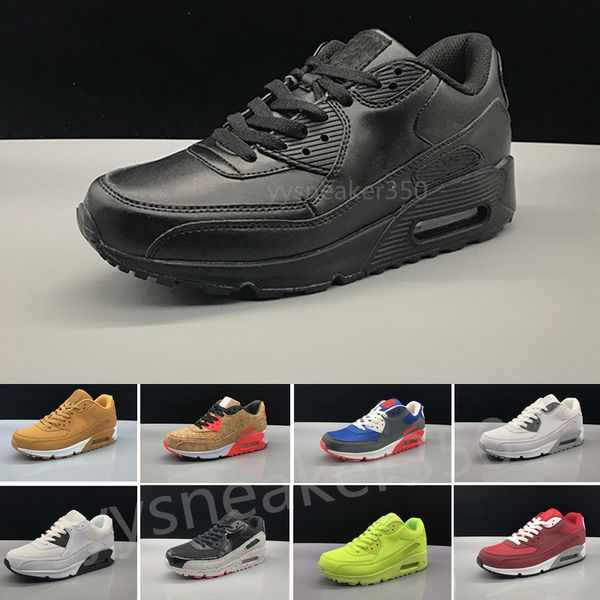 High Quality Air Cushion 90 Running Shoes For Women Men Sport Shoes Trainers Sneakers Eur36-45
High Quality Air Cushion 90 Running Shoes For Women Men Sport Shoes Trainers Sneakers Eur36-45