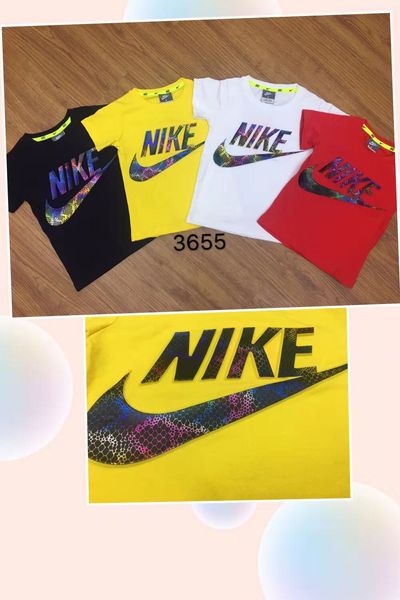 Boy short-sleeved t-shirt Children's cotton letter printing summer new fashion casual round neck sweat-absorbent breathable 3655#
Boy short-sleeved t-shirt Children's cotton letter printing summer new fashion casual round neck sweat-absorbent breathable 3655#