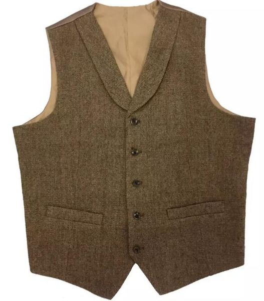 2018 brown tweed vests shawl lapel british style custom made mens suit tailor slim fit blazer wedding suits for men plus size, Black;white
2018 brown tweed vests shawl lapel british style custom made mens suit tailor slim fit blazer wedding suits for men plus size, Black;white