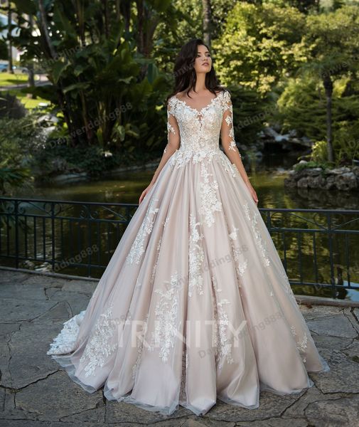 elegant champagne&/ivory tulle applique a-line wedding dresses bridal pageant dresses wedding attire dresses custom size 2-16 zw712190, White
elegant champagne&/ivory tulle applique a-line wedding dresses bridal pageant dresses wedding attire dresses custom size 2-16 zw712190, White