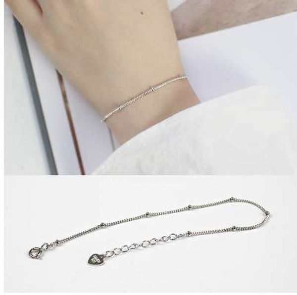 abc silverware korea s925 sterling silver minimalist mini bead bracelet, Golden;silver
abc silverware korea s925 sterling silver minimalist mini bead bracelet, Golden;silver