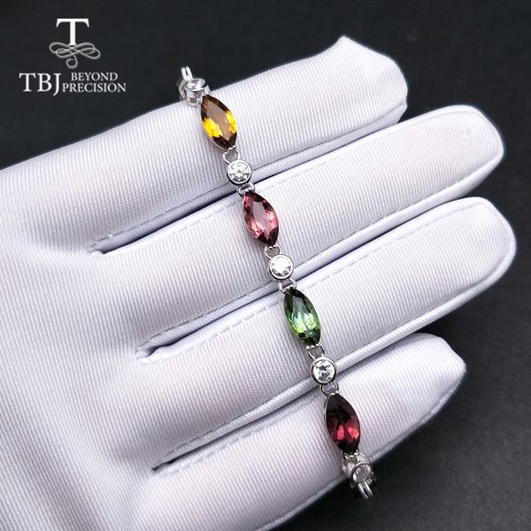 tbj,natural fancy color tourmaline bracelet in 925 sterling silver precious gemstone jewelry for girls women as birthday gift, Golden;silver
tbj,natural fancy color tourmaline bracelet in 925 sterling silver precious gemstone jewelry for girls women as birthday gift, Golden;silver