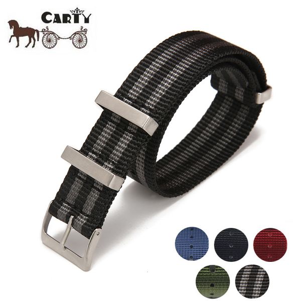 James Bond 007 Contra Spectre Sport Watchband Mens Nylon Strap Bracelet 20mm 22mm