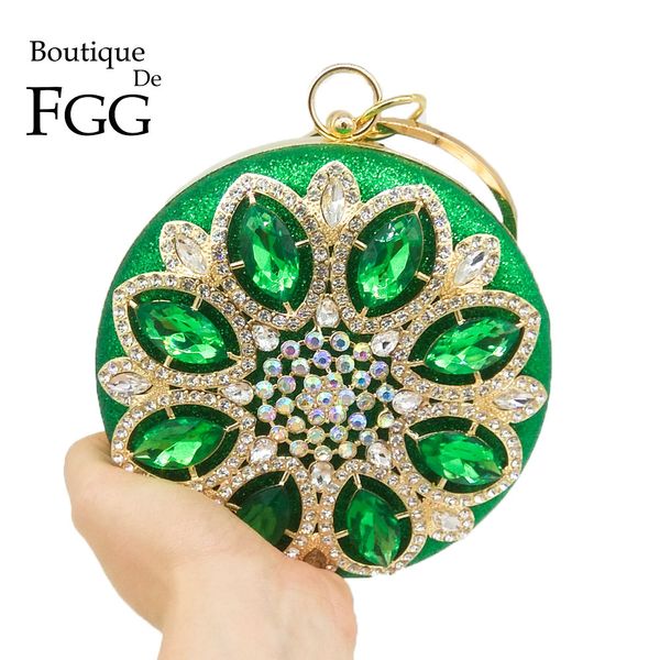 boutique de fgg circular round green diamond women evening bags metal wristlets clutch purse wedding party prom crystal handbag
boutique de fgg circular round green diamond women evening bags metal wristlets clutch purse wedding party prom crystal handbag