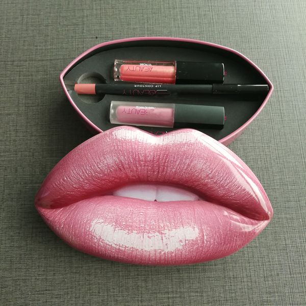 H Beauty Brand Набор для губ карандаша + мини жидкой помады + мини-блеска для губ Free Ship
H Beauty Brand Набор для губ карандаша + мини жидкой помады + мини-блеска для губ Free Ship