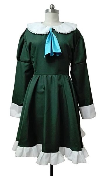 ib mary and garry game mary green dress outfit cosplay costume, Black
ib mary and garry game mary green dress outfit cosplay costume, Black