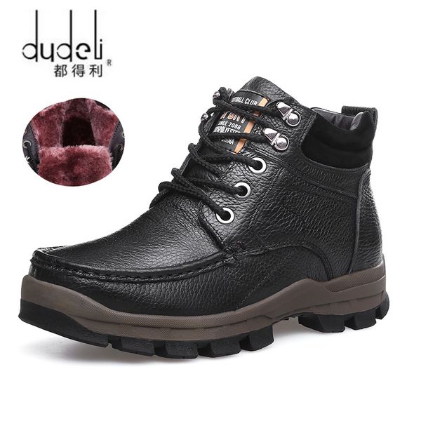 dudeli winter brand big size men shoes boots genuine leather warm snow boots casual men motorcycle botas hombre, Black
dudeli winter brand big size men shoes boots genuine leather warm snow boots casual men motorcycle botas hombre, Black