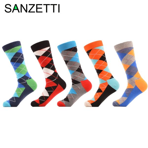 Knitted Men 'S Colorful Funny Argyle Combed Cotton Socks Bright Men Long Crew Dress Socks Us Size 7 .5 -12 Nylon
Knitted Men 'S Colorful Funny Argyle Combed Cotton Socks Bright Men Long Crew Dress Socks Us Size 7 .5 -12 Nylon