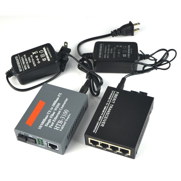 fiber optic media converter 1 ch*sc 4 ch*rj45 media converter 1 ch*sc ch*rj45 fiber optic transceiver pair