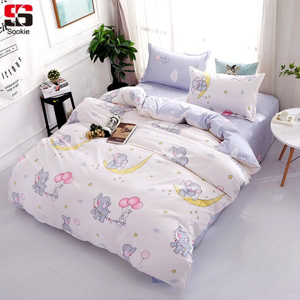 sookie cute cartoon bedding set 3pcs elephant print duvet cover sets soft bedclothes twin full king size bed linen
sookie cute cartoon bedding set 3pcs elephant print duvet cover sets soft bedclothes twin full king size bed linen