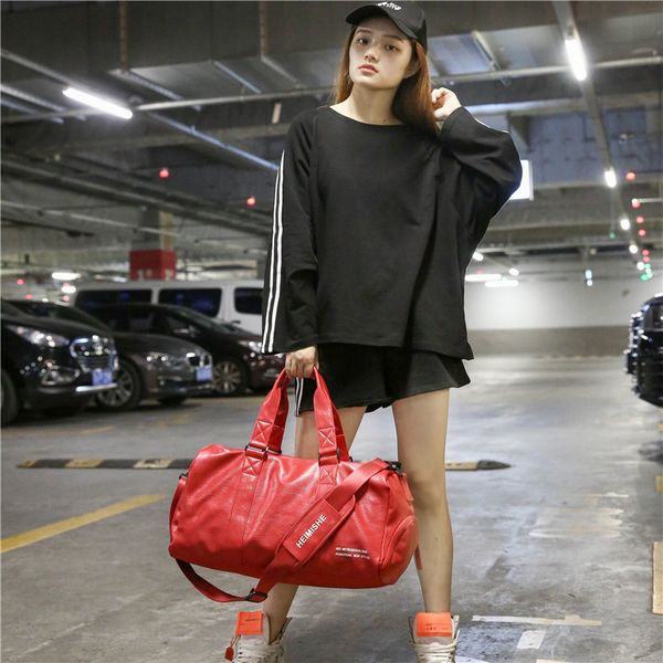 capacity multifunction pu travel bag 2021 cabin luggage women bag bags red large black reistas duffle fashion travel figkp, Red;black
capacity multifunction pu travel bag 2021 cabin luggage women bag bags red large black reistas duffle fashion travel figkp, Red;black
