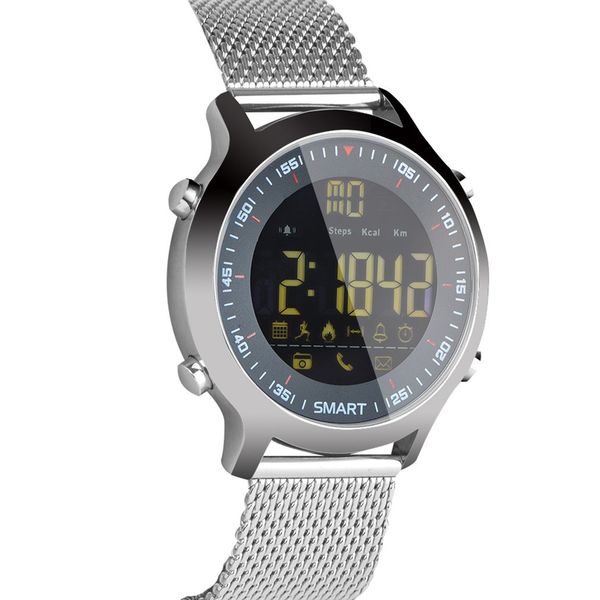 5atm ip67 waterproof ex18 bluetooth smart watch professional diving sports wristwatch phone message push smartwatches, Slivery;brown
5atm ip67 waterproof ex18 bluetooth smart watch professional diving sports wristwatch phone message push smartwatches, Slivery;brown