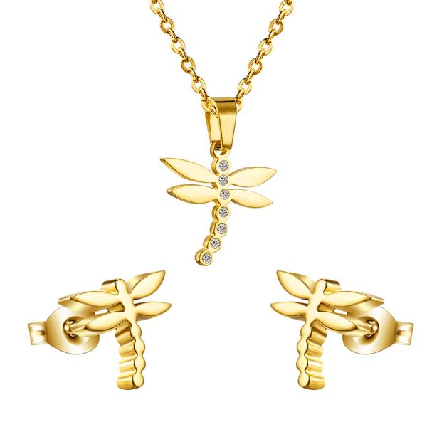 new arrival selling,dragonfly zircon necklaces and earrings jewelry sets,316 stainless steel sets,fin jewelry,ing, Silver
new arrival selling,dragonfly zircon necklaces and earrings jewelry sets,316 stainless steel sets,fin jewelry,ing, Silver